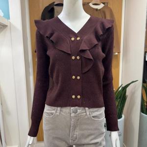 클리지 DP01 트윙클 카라 스판 니트 CP9WKT26