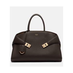 페라가모 Hug 미디엄 레더 토트 백 P01123349