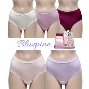 성이 좋아 착용감이 좋은 여성 맥시 삼각 팬티 5매입