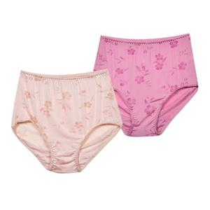 쿨샵 꽃무늬 여성맥시팬티 시원한 인견소재 팬티