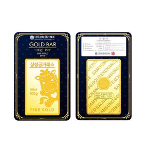 [삼성금거래소] 말 골드바 100g
