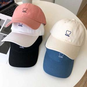 베이직 볼캡 곰돌이 깊은캡모자 야구모자