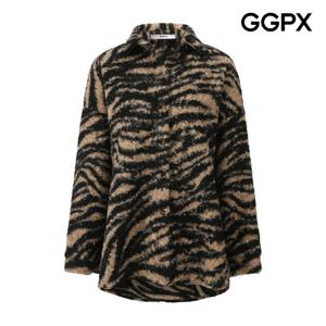 [지지피엑스]애니멀 패턴 부클 셔츠 GPBSH006F