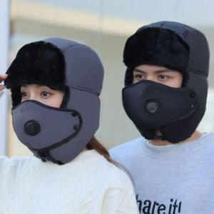 남녀공용 겨울 방한모 귀마개 캠핑 낚시 따뜻한 모자