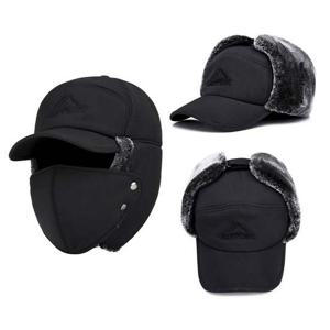 빅사이즈 마스크 탈부착 방한모자 귀달이 귀도리 군밤