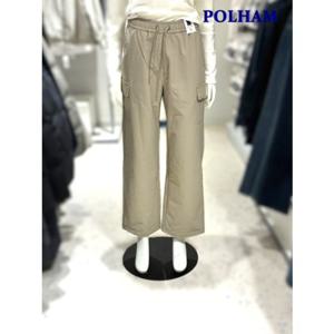 [폴햄]여성 기모 카고 세미와이드 팬츠 PHG1PP2773 -US