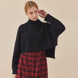 [매긴]언발란스 컷 모크넥 니트_PBMF5W1KT2321