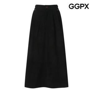 [지지피엑스]코듀로이 A라인 플레어 롱 스커트 GP9SK032B