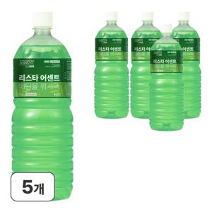 리스타 어센트 에탄올 사계절 전차종 호환 워셔액 1.8L 5개 쑥떡향