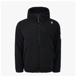 스파이더 플리스 패딩 후드 BB SPIWCNJK301U BLK IVY GRY