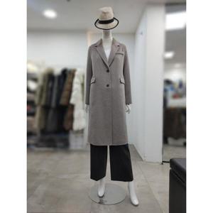 SI 세이브존04 핸드메이드 기본 롱 코트 SLH2196030GYM