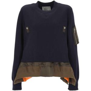 사카이 스웨터 25 08172233 NAVYXD