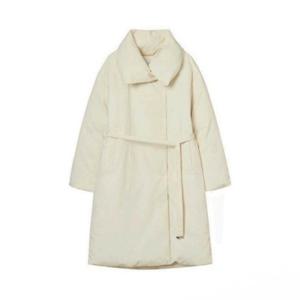 [올리브데올리브]볼륨카라 벨티드 롱다운 패딩(OP5WMB03-DG-EL)