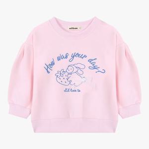 [밀리밤]밀리 그랙핏자수 맨투맨MLMA25T1G  NC해운대점