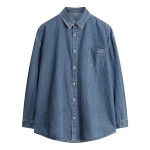 [해리슨] 데님 오버핏 셔츠 SH729 LJE1177