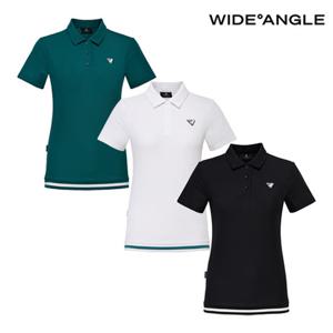 [와이드앵글] WWM25291   CO 오픈 카라 폴로 티셔츠 L