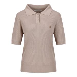 [코인코즈]코인코즈 반팔 골지 카라 니트_DK4AP652