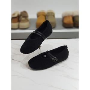 한슈 세이브존03 투버클 양털 메리제인 플랫 1cm AGHS01866-6csA