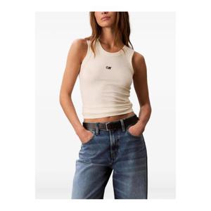 25 FW 캘빈클라인 로고 골지 탑 LV044C900GPBA TP446057402