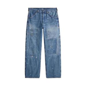 25 FW 폴로 랄프로렌 패치워크 스트레이트 데님 진 710P02950001 TP446004288