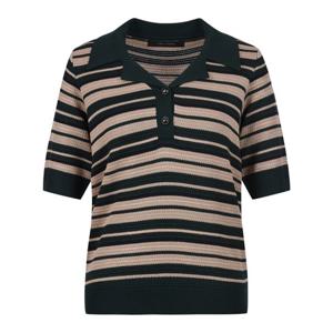 [코인코즈]코인코즈 스트라이프 카라 투버튼 반팔 니트_DZ4AP073