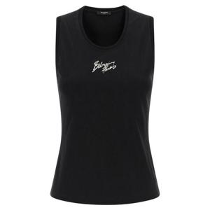 발망 민소매 티셔츠 GF1EB075BD40EAB Black