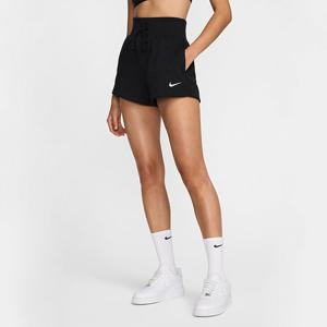 나이키반바지 GQT HJ8468-010 나이키 스포츠웨어 피닉스 플리스 여성용 하이웨이스트 루즈 프렌치 테리 반바지