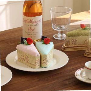 송월 삼각조각케익 베이커리 기념수건