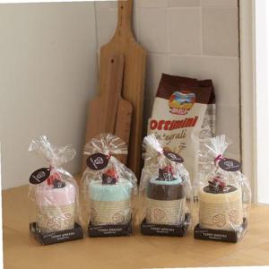 송월 무스케익 베이커리 기념수건