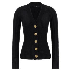 BALMAIN Button Cardigan GF1KL166KJ450PA