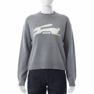 MSGM 25FW 버니 울 니트 스웨터 (3941MDM201 257773 97)