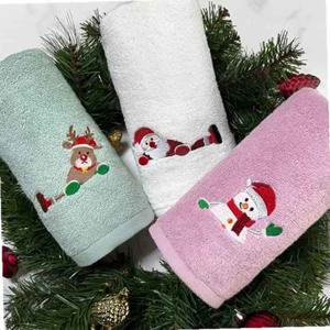 송월 크리스마스 점프 130g 1매 세면타올 기념수건