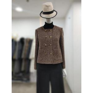 SI 세이브존04 헤링본 더블버튼 울 자켓 SLJ1121430BRP