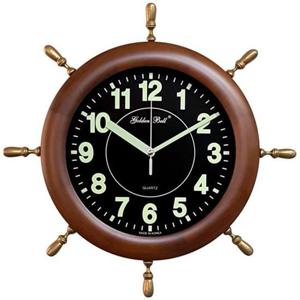 GB4413 야광 무소음 주석 원목 벽시계 월넛 제조한국 무소음벽시계 인테리어벽시계 야광벽시계 원목벽시계