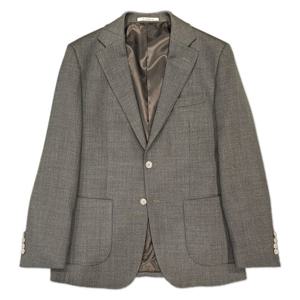 [맨잇슈트]르메스트 25FW 그린 투톤 버드 아이 울 혼방 자켓