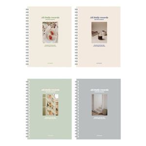 스프링줄노트 모닝글로리 5000 하드커버 스프링노트 16절좌철