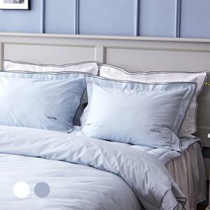 로라애슐리 빈센트 바이오워싱 60수 고밀도 면 홑겹 베개커버 50X70