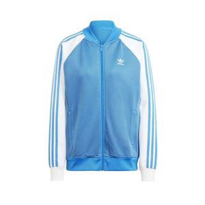 아디다스 아디컬러 클래식 오버 사이즈 SST 트랙 자켓 블루 화이트 II0718