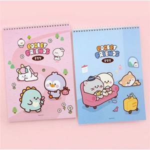 종합장 핑크풋 쪼꼬미 친구들 랜덤1개