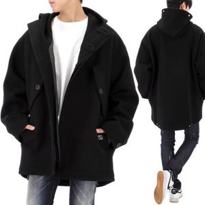 25FW 우영미 울블랜드 후드 코트 W253HC01941B