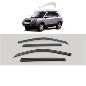 (썬바이저) 2004-2009 투싼 스모그 윈도우 바이저 자동차용품 익스테리어용품 선바이저 썬바이저 썬바이져 자동차썬바이저 자동차선바이저