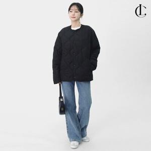 엘케이트 여성 웰론 웨이브 누빔 퀼팅 깔깔이 경량 패딩 자켓 LHZ022