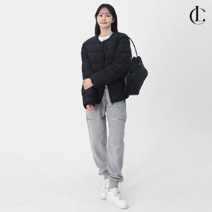 엘케이트 여자 겨울 오버핏 다운라이크 보온 웜업 경량패딩 LHZ020