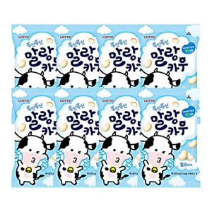 롯데 말랑카우 밀크 79g x 8개