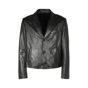 살바토레 페라가모 가죽 자켓 142199 761349 black