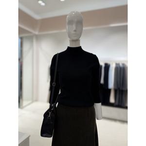 [숲]하이넥 스판슬림핏 니트  SBALK3FV