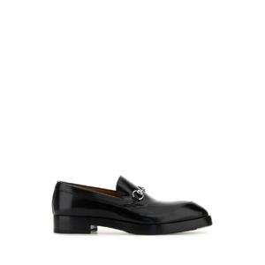GUCCI Black leather loafers 812133AAEAK 1000