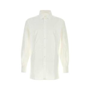 MAISON MARGIELA White poplin shirt S50DT0063S43001 100