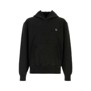 KENZO Black cotton sweatshirt FF55SW2554MC 99J