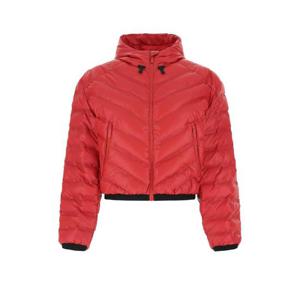 PRADA 레드 폴리우레탄 블렌드 패딩 재킷 291699KS1921T2Y F0D17